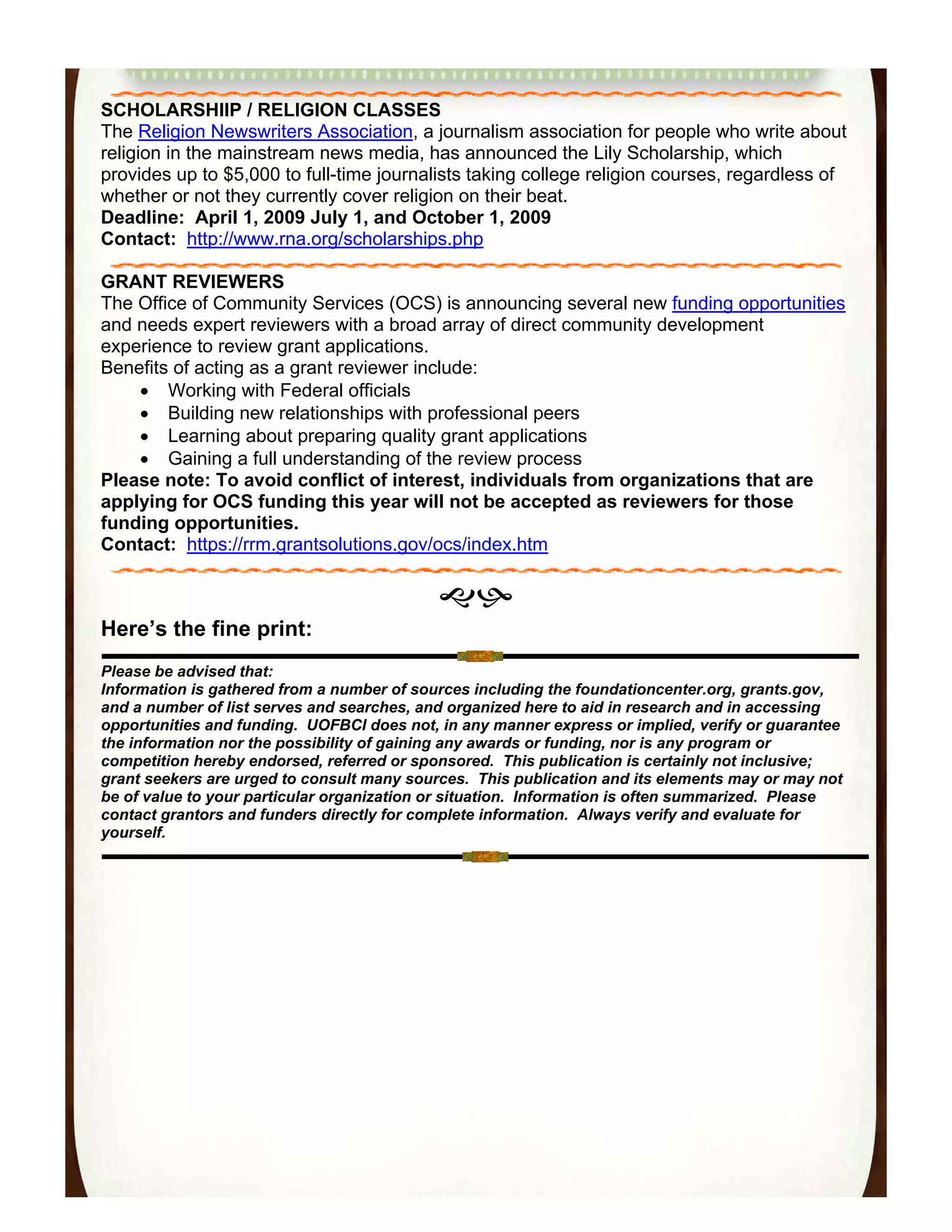 Free Help for Non Profits