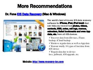 Free Iphone Recovery Software Mac Free Iphone Recovery Software Mac