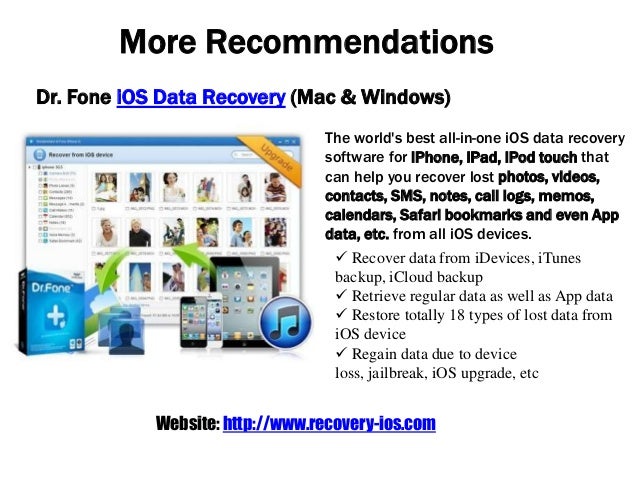 Free iOS Data Recovery for iPhone iPad iPod