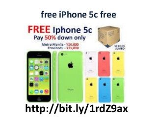 free iPhone 5c free
http://bit.ly/1rdZ9ax
 