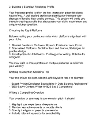 Freelance Writing Jobs: Your Guide to Getting Started | PDF