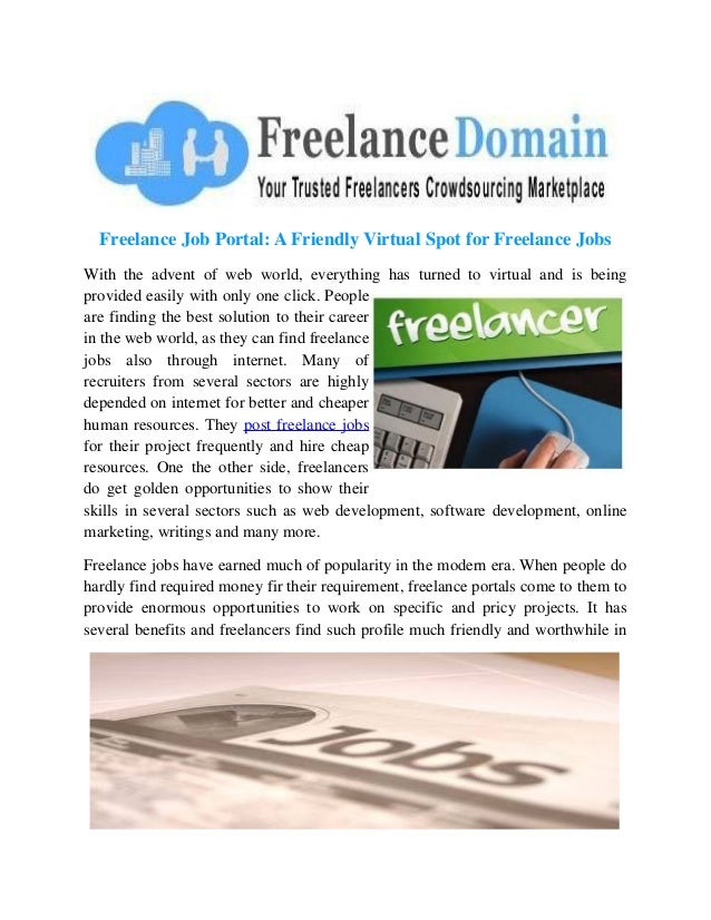 Article writing jobs