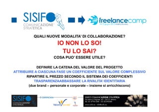 COMUNICAZIONE
STRATETICA
COMUNICAZIONE
STRATETICA
È CERTIFICATA: SISIFO COMUNICAZIONE STRATETICA
Via Marco d’Agrate, 43 – 20131 Milano
Tel. 02 47941648 – 02 83390088
www.sisifo.eu - info@sisifo.eu
!
RESILIENZA [dal lat. resiliens, genit. resilientis, part. pres. di resilire "saltare indietro, rimbalzare"] è un
termine, che può assumere diversi signiﬁcati a seconda del contesto:!
!
In  INGEGNERIA, la  resilienza  è la capacità di un materiale di resistere a  forze impulsive  (ovvero, della
capacità di resistere ad urti improvvisi senza spezzarsi).!
!
In INFORMATICA, la resilienza è la capacità di un sistema di adattarsi alle condizioni d'uso e di resistere
all'usura in modo da garantire la disponibilità dei servizi erogati. I contesti di riferimento sono quelli
relativi alla business continuity e al disaster recovery. !
!
In ECOLOGIA e biologia la resilienza è la capacità di un ecosistema, inclusi quelli umani come le città, o
di un organismo di ripristinare l'omeostasi, ovvero la condizione di equilibrio del sistema, a seguito di
un intervento esterno (come quello dell'uomo) che può provocare un deﬁcit ecologico, ovvero l'erosione
della consistenza di risorse che il sistema è in grado di produrre rispetto alla capacità di carico.!
!
In PSICOLOGIA, la resilienza viene vista come la capacità dell'uomo di affrontare le avversità della vita, di
superarle e di uscirne rinforzato e addirittura trasformato positivamente.!
 
