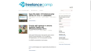 Come Mailchimp ha aiutato il Freelancecamp a crescere
