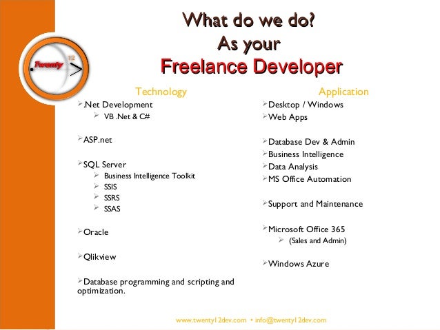 freelance computer programmer slide show freelance computer programming