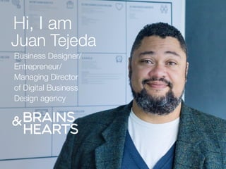 Hi, I am
Juan Tejeda
Business Designer/
Entrepreneur/
Managing Director  
of Digital Business
Design agency
 