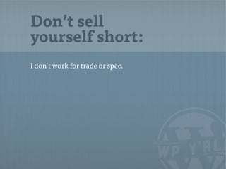 WCBHAM: Running your Freelance Business