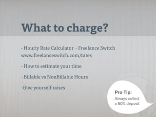 WCBHAM: Running your Freelance Business