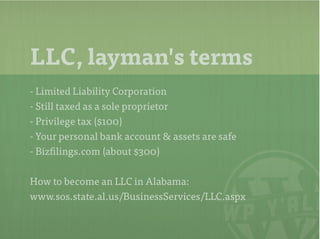 WCBHAM: Running your Freelance Business