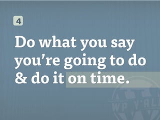 WCBHAM: Running your Freelance Business