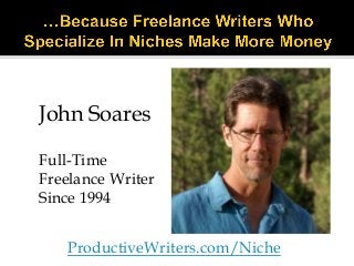 Why Are Freelance Writing Niches Important? 