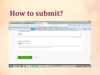 How to submit?
 