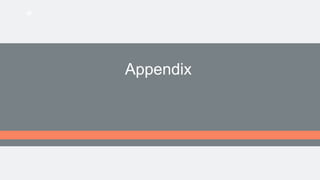 Appendix
 