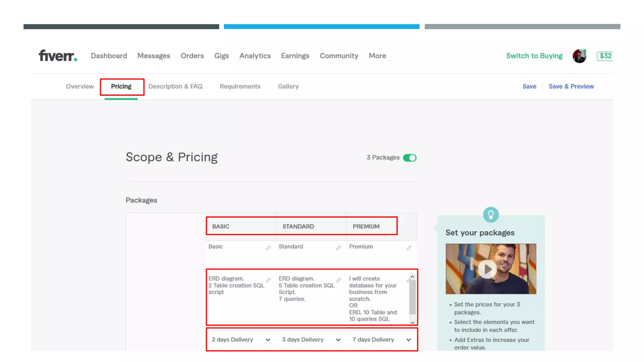 Freelancing presentation PowerPoint slides