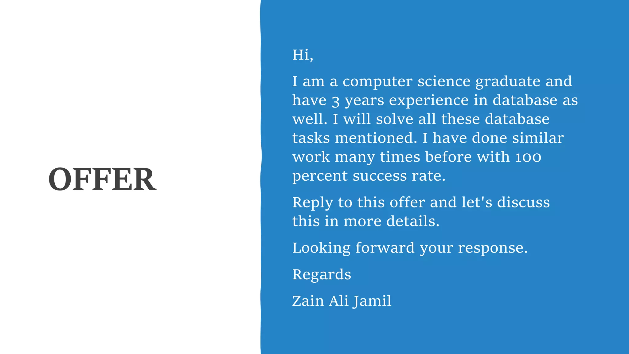 Freelancing presentation PowerPoint slides