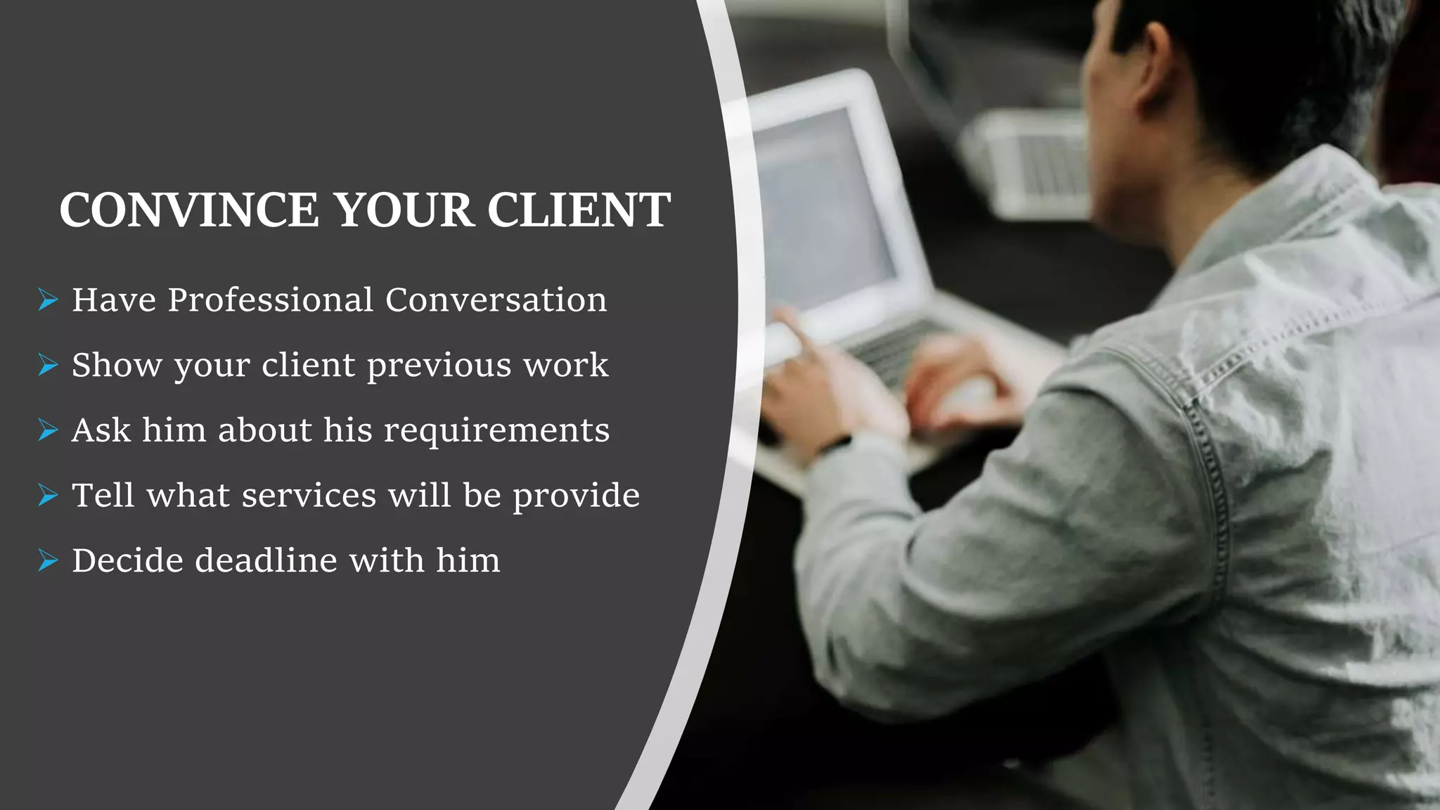 Freelancing presentation PowerPoint slides