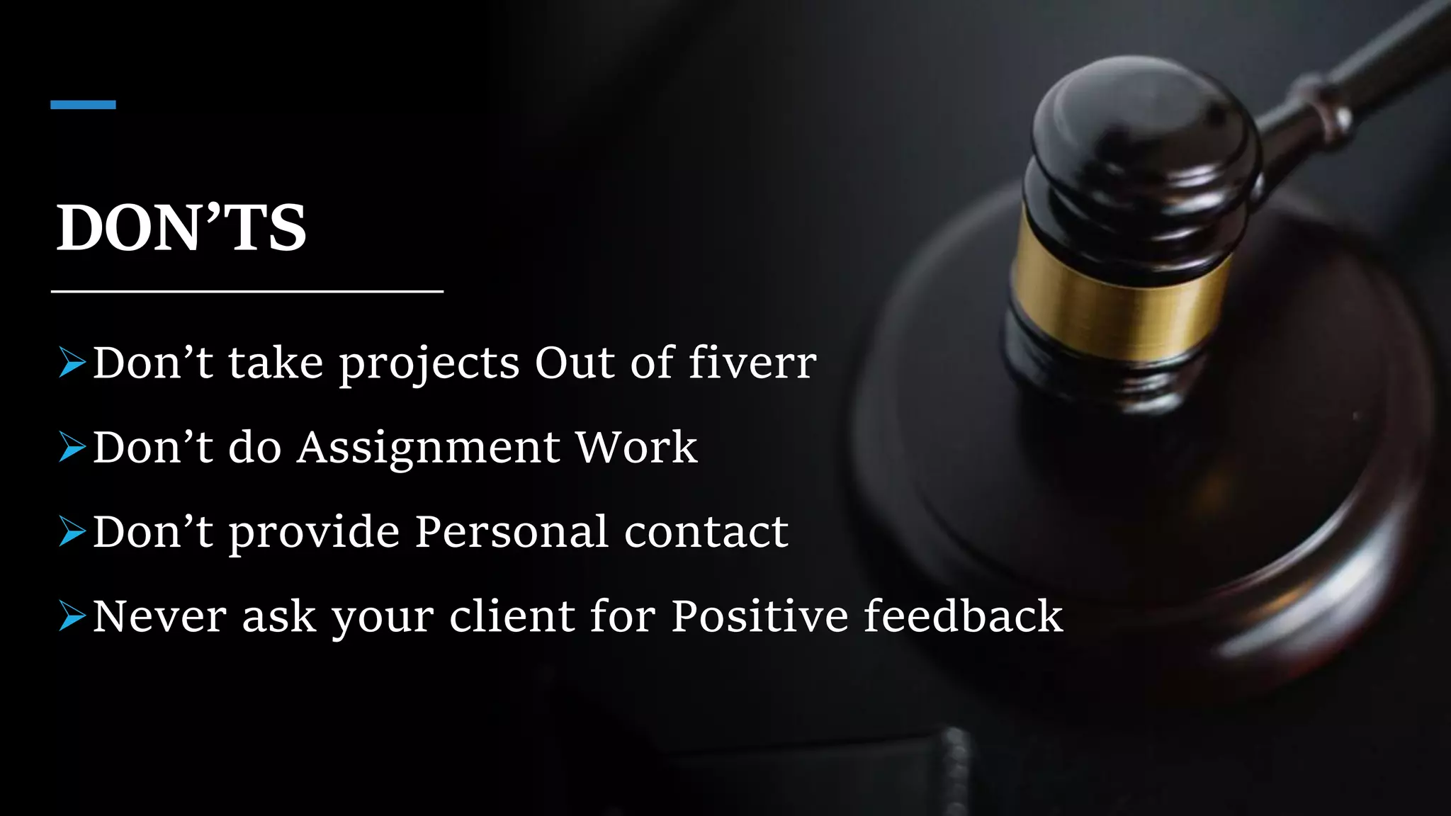 Freelancing presentation PowerPoint slides