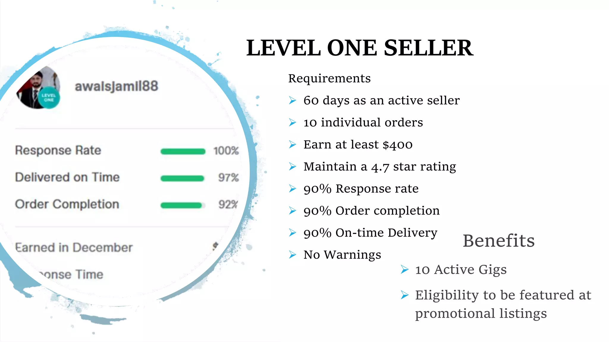 Freelancing presentation PowerPoint slides