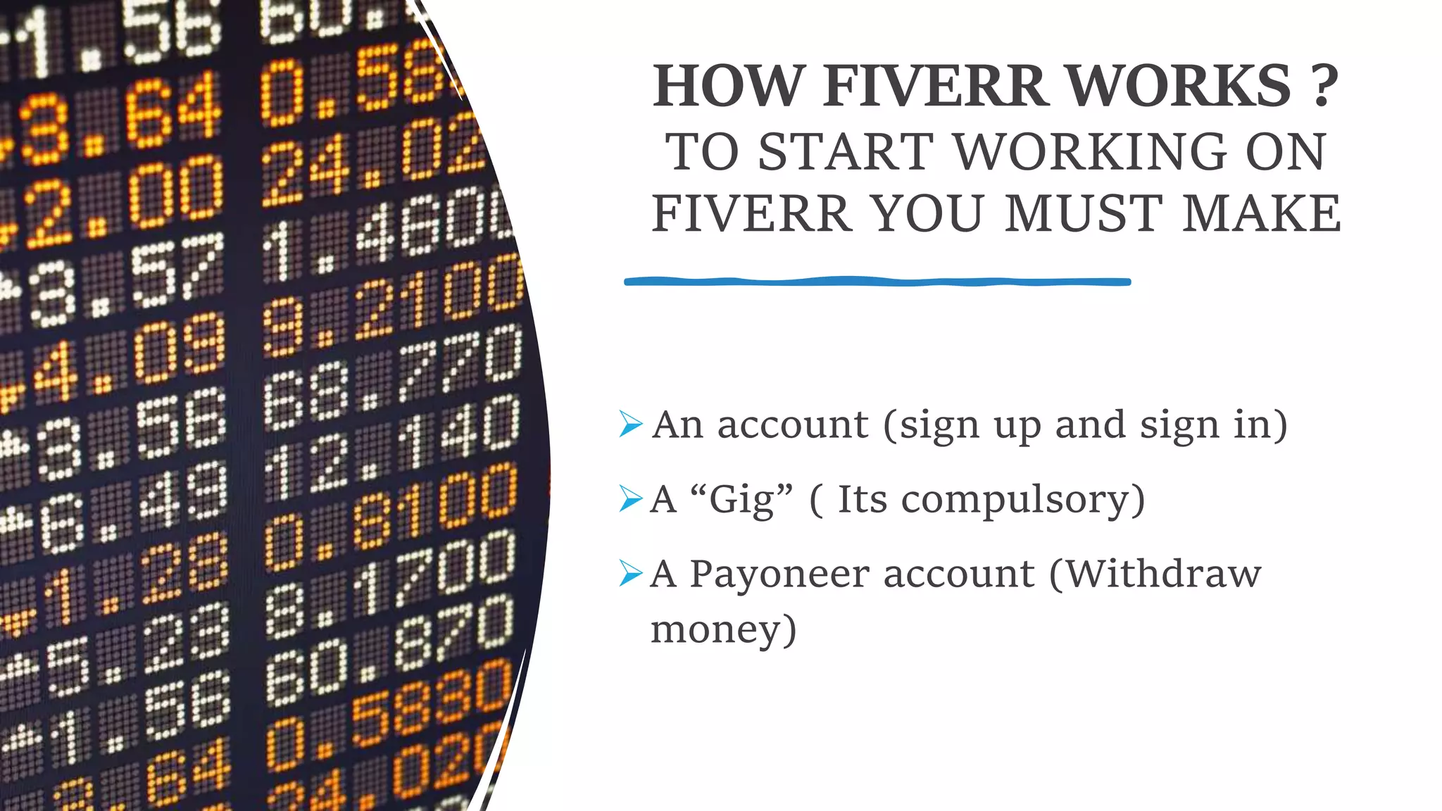 Freelancing presentation PowerPoint slides