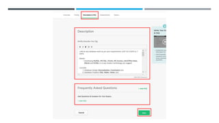 Freelancing presentation PowerPoint slides