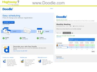www.Doodle.com
 