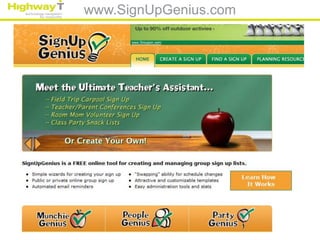 www.SignUpGenius.com
 
