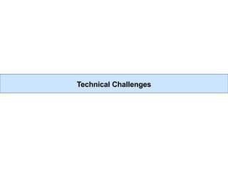 Technical Challenges 