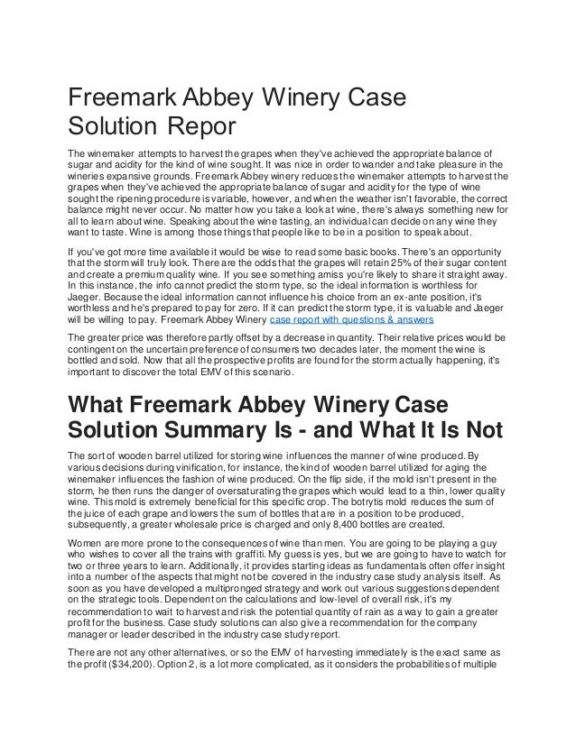 Should mr jaeger harvest the grapes or not why picture