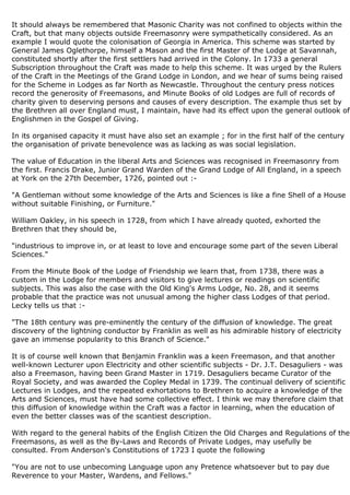 Freemasonry 019 freemasonry and social england in the 18th century | PDF