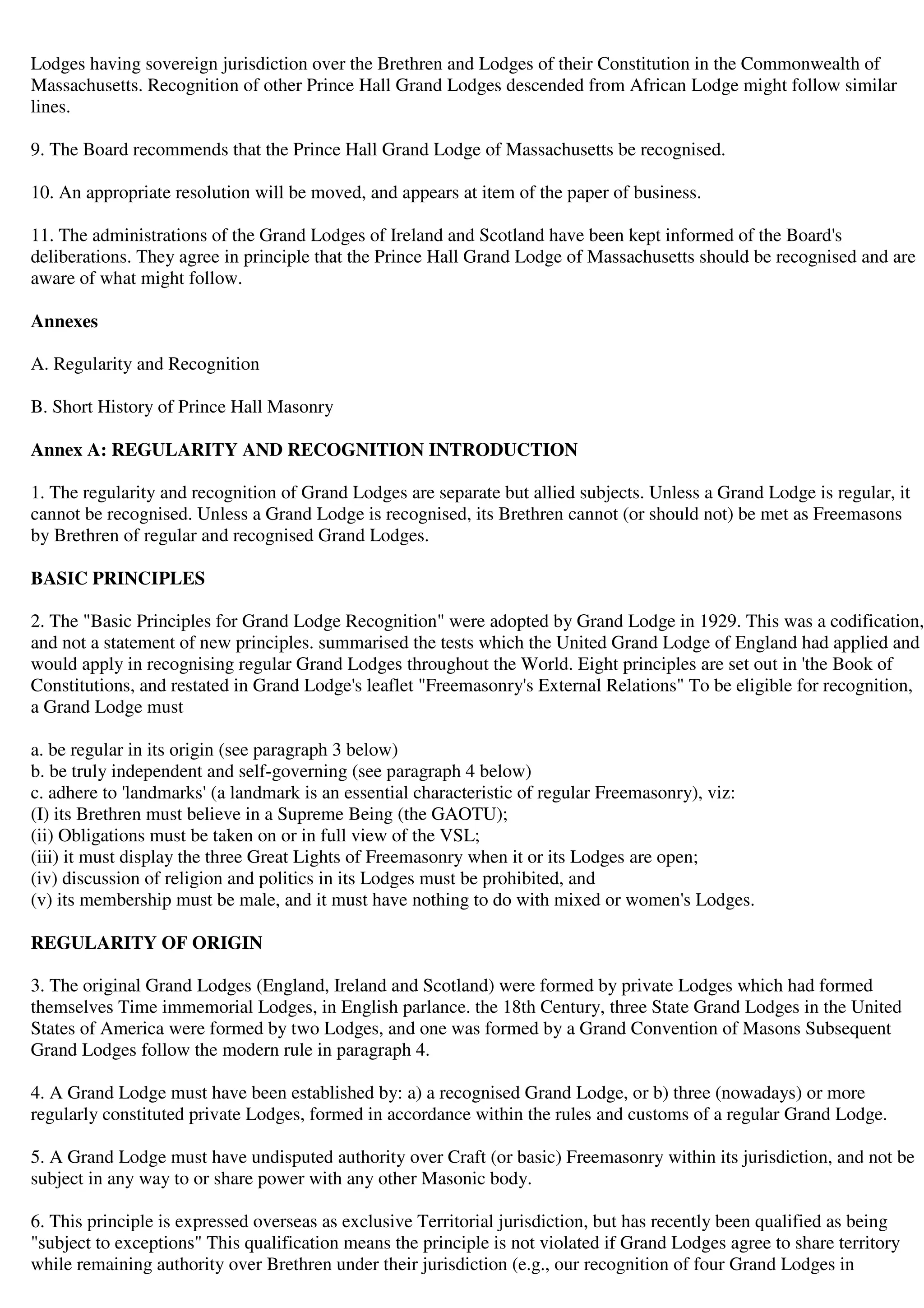 Freemasonry 041 prince hall masonry recognition details | PDF