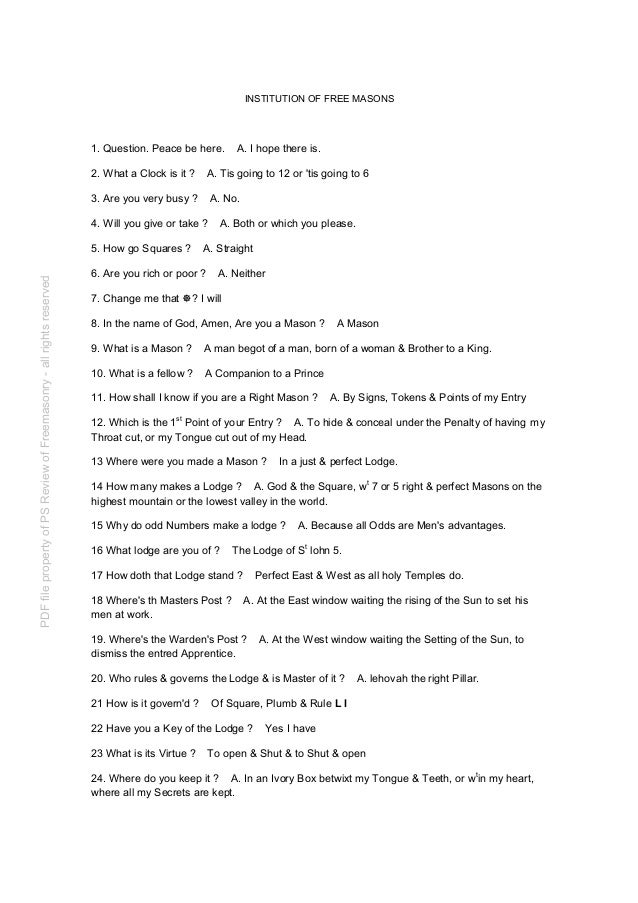 Freemasonry 137 institution of freemasons 1725c