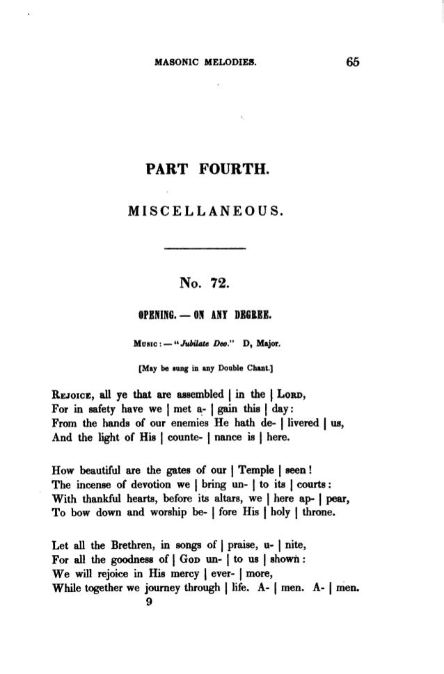 Freemasonry 230 Masonic Melodies freemasonry 230 masonic melodies