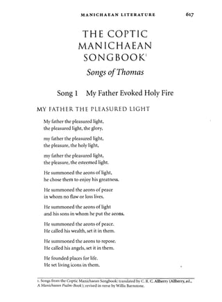 Freemasonry 241 the gnostic bible