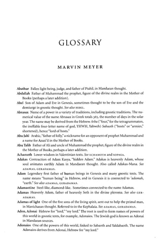 Freemasonry 241 the gnostic bible