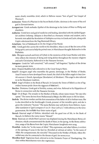 Freemasonry 241 the gnostic bible