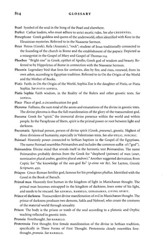 Freemasonry 241 the gnostic bible