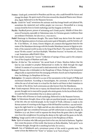 Freemasonry 241 the gnostic bible