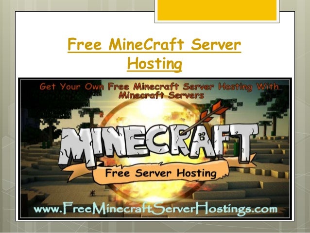 How To Get Free Minecraft Server Hosting With Minecraft Servers 2014
