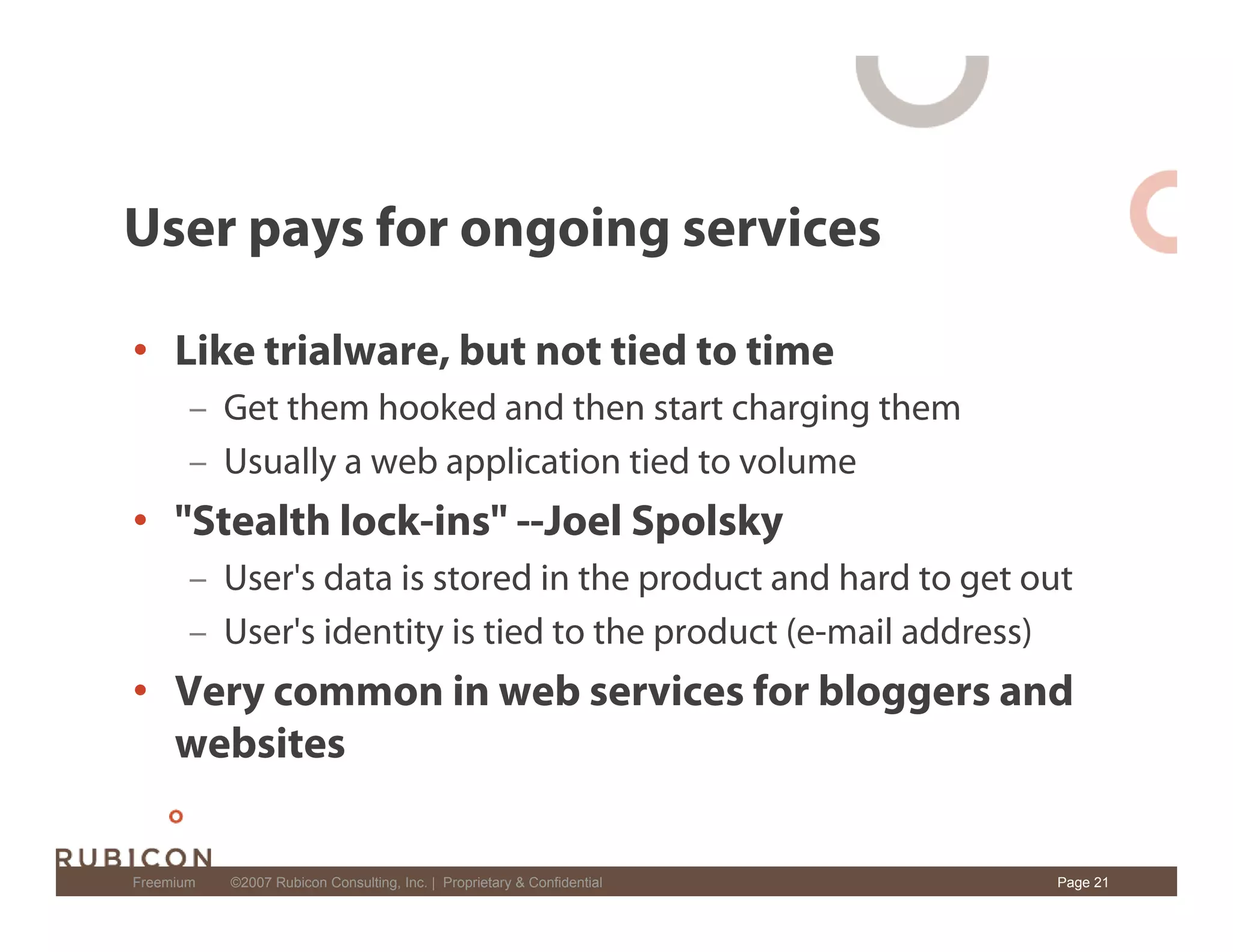 Freemium: New Software Business Model