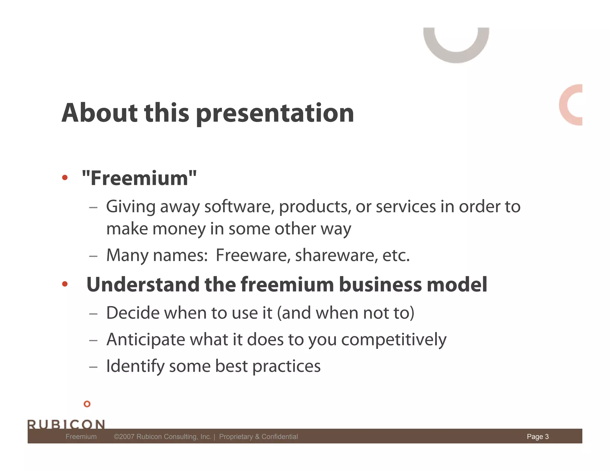 Freemium: New Software Business Model