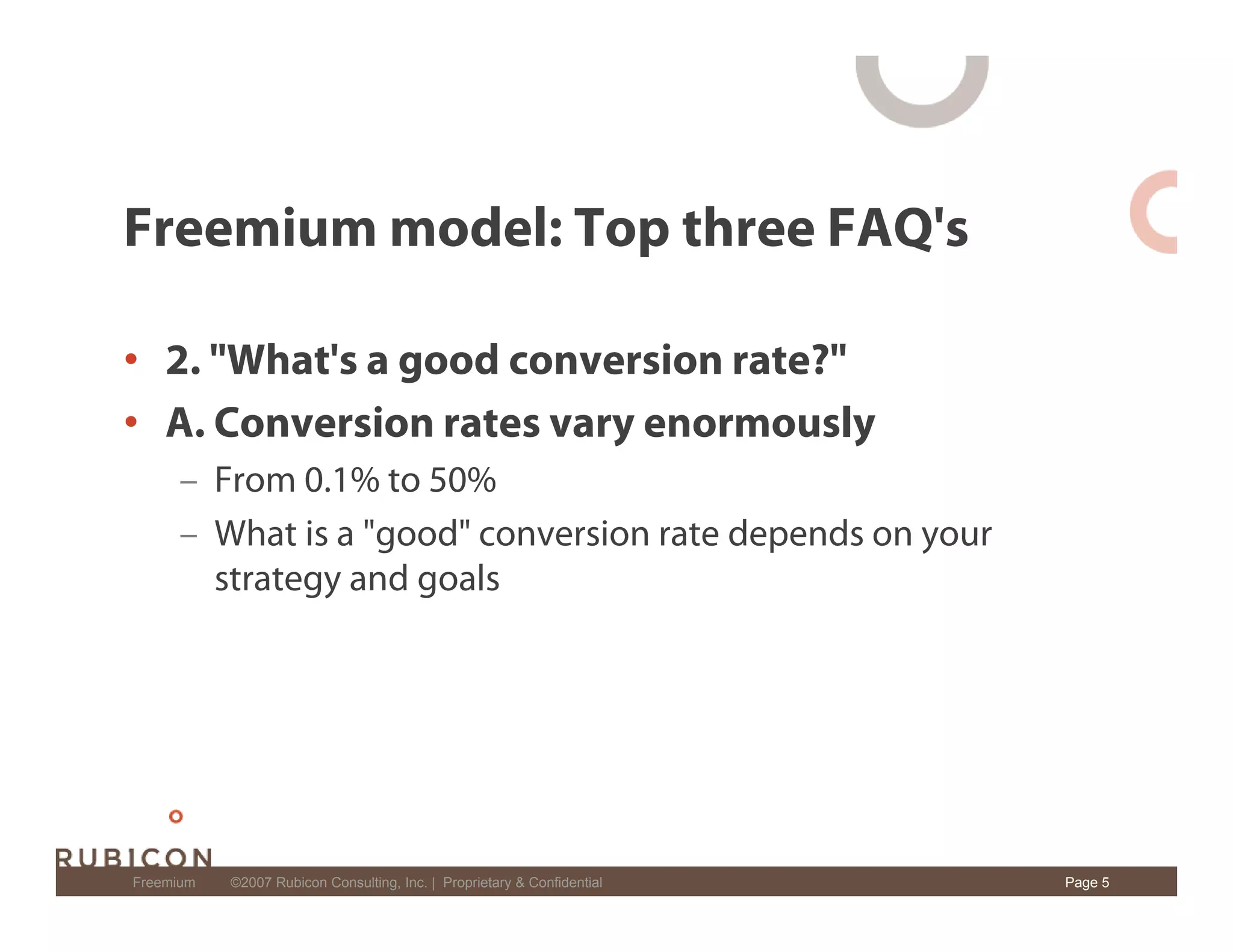 Freemium: New Software Business Model