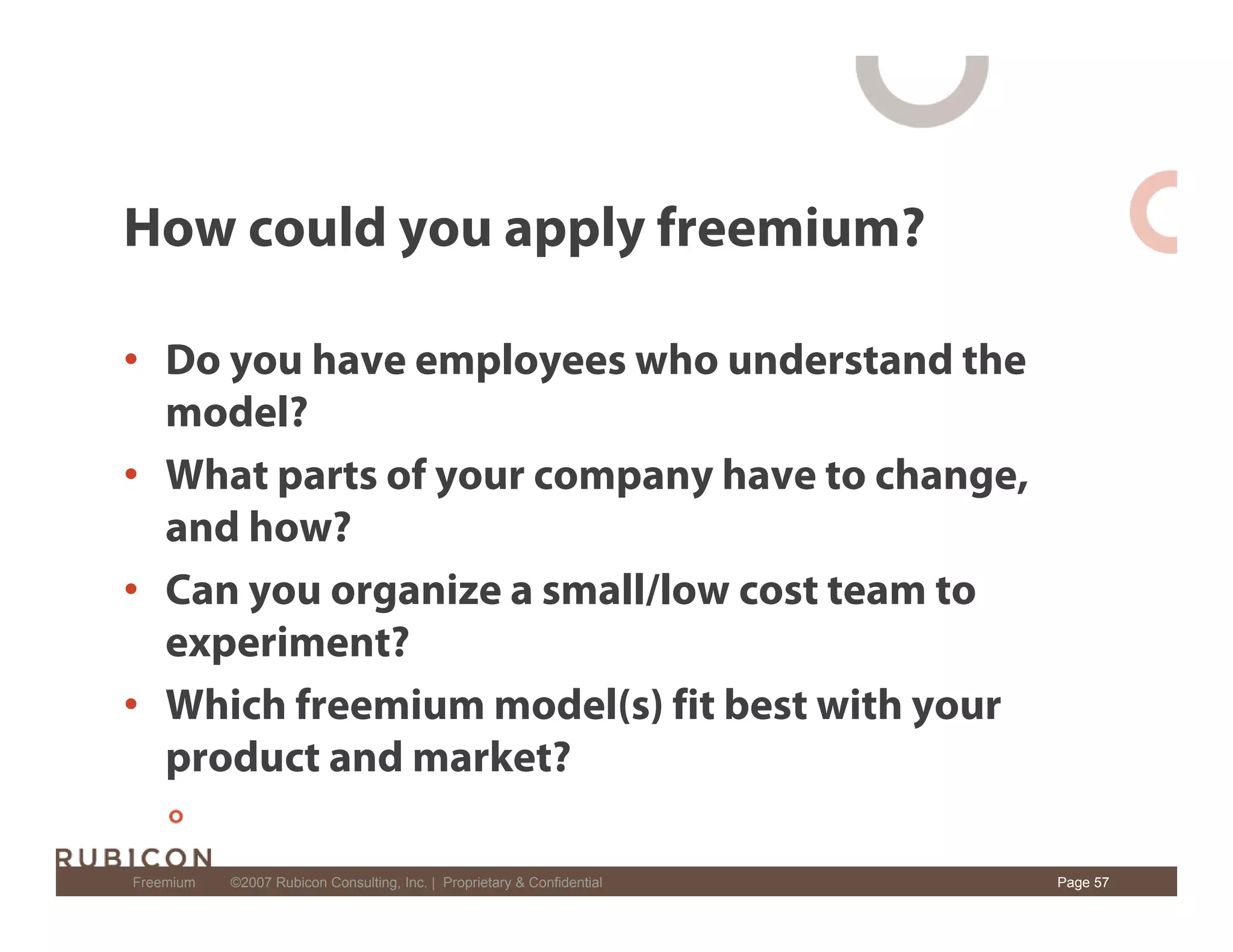 Freemium: New Software Business Model