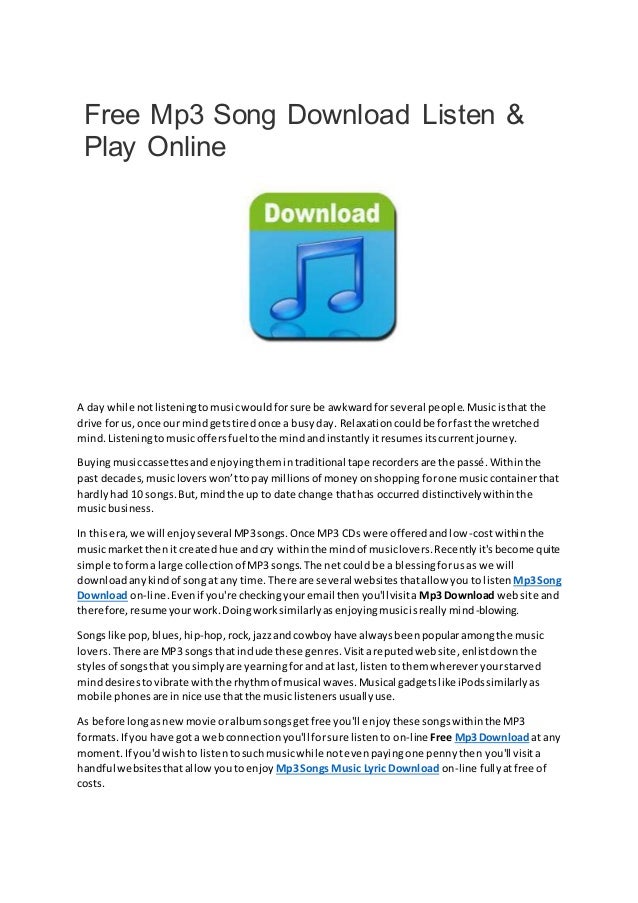 Underground Free Mp3 Musik Download