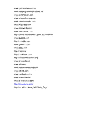 Free online books | PDF