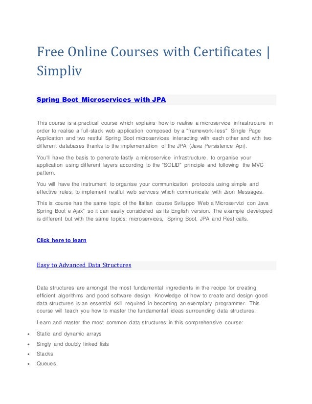 Online course work order