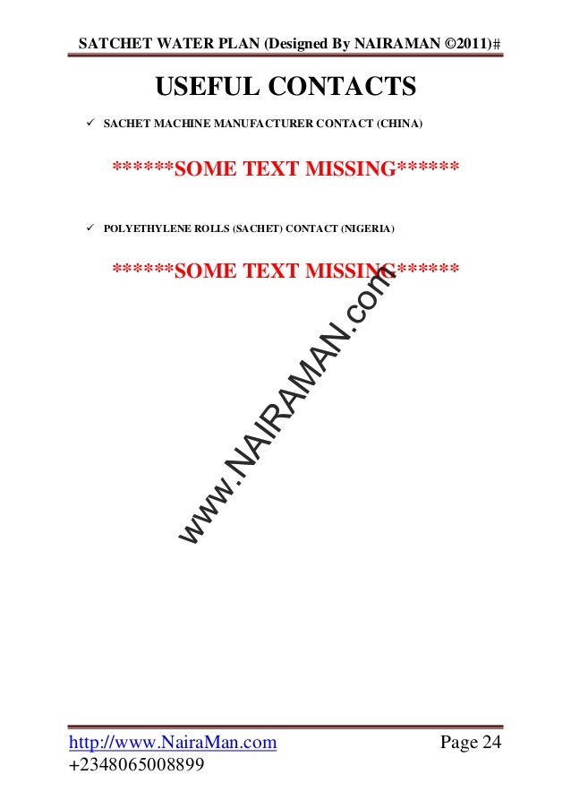 How to succeed in pure water business image