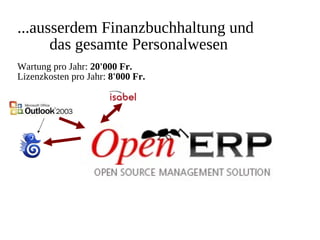 OpenERP und FreePBX-Swiss Integration