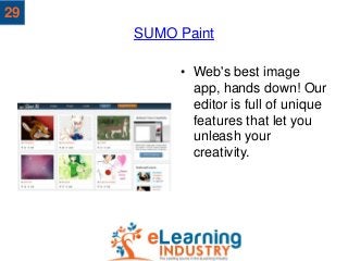 SUMO Paint
• Web's best image
app, hands down! Our
editor is full of unique
features that let you
unleash your
creativity....