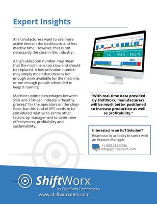 Whitepaper - FreePoint Technologies Tool & Die Manufacturers Application Notes