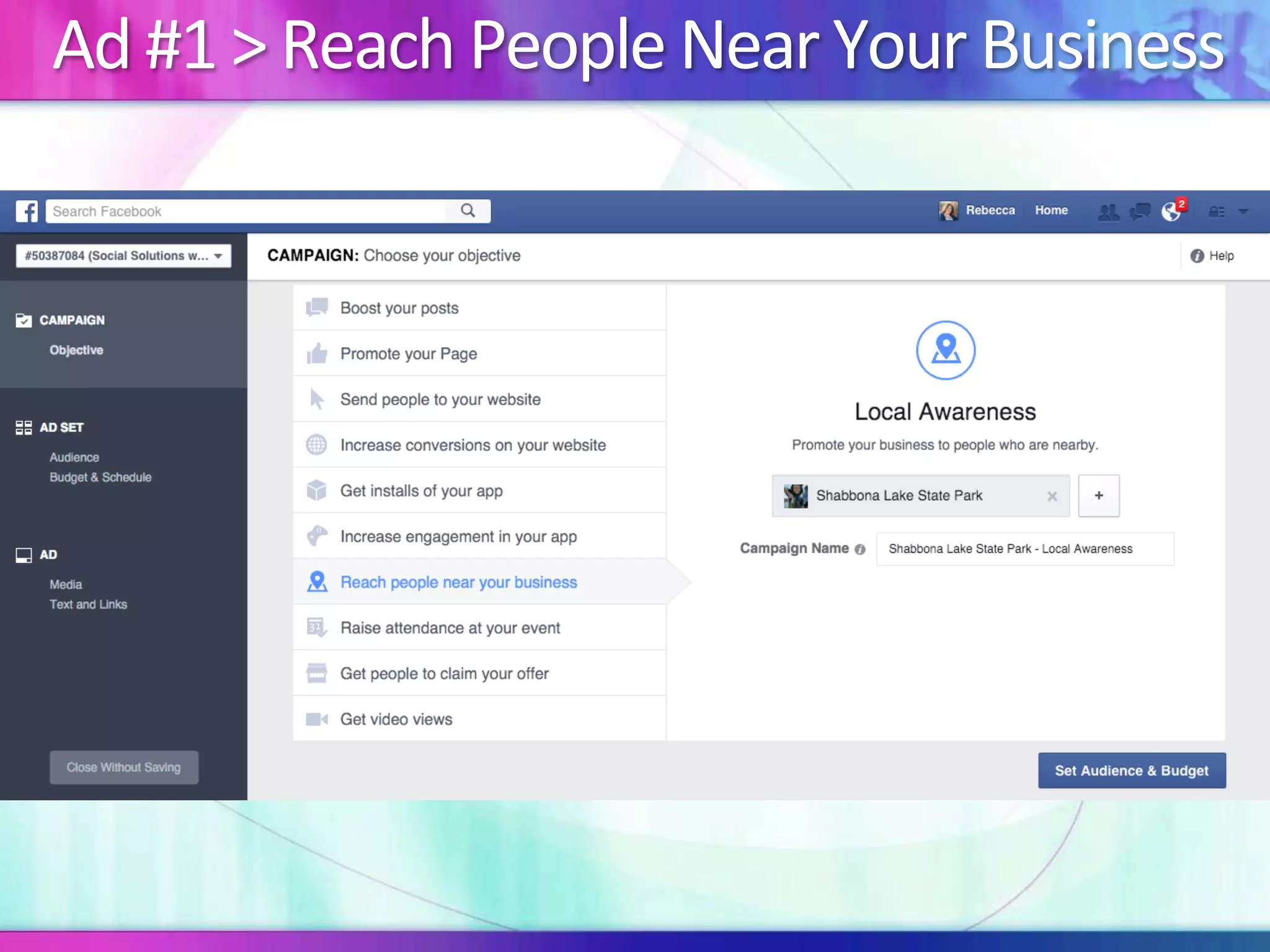 Ad	#1	>	Reach	People	Near	Your	Business	
 
